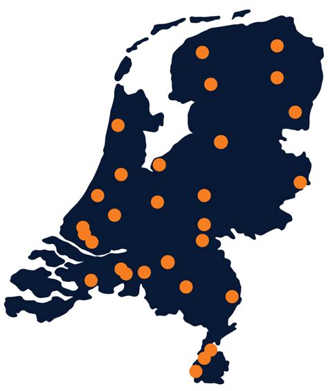 Onze locaties .